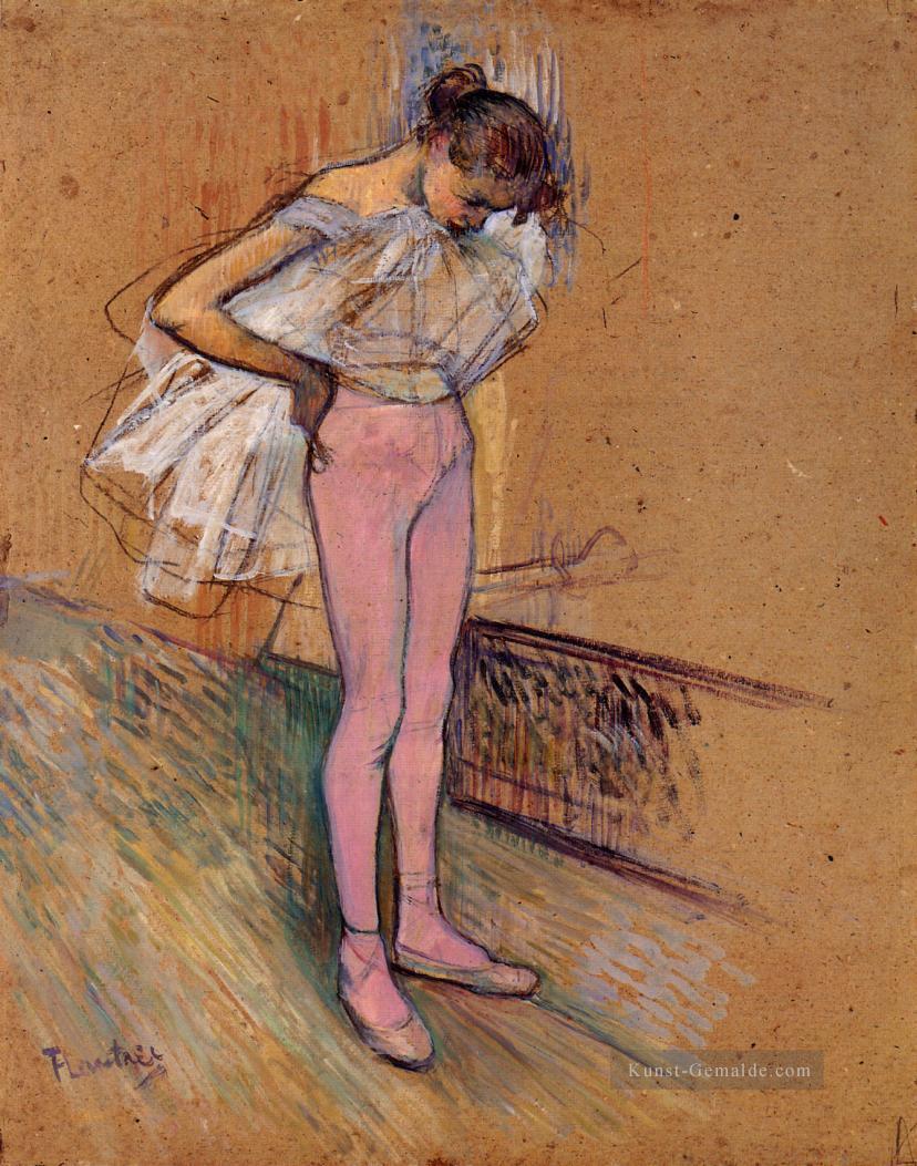Tänzerin  den Tights Beitrag Impressionisten Henri de Toulouse Lautrec  Ölgemälde